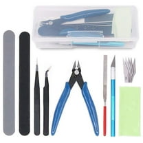 ​​GiLiling Precision Model Building Tool Kit Hobby Craft Repairing Instruments Miniature Construction Equipment Specialist Adjustment Set Basic Assembly Maintenance Professional Equipment
