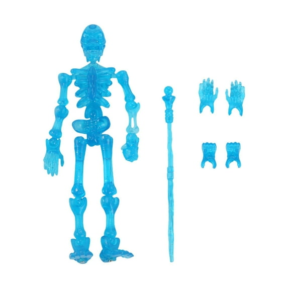 GiLiling Skeleton Toy 3D Printed Multi-Jointed Movable Skeleton Decor | Collectible Desk/Shelf Decor for Creative Scene Arrangements, Photography Props, and Themed Display Customization