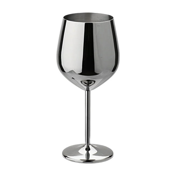 ​​GiLiling Stainless Steel Wine Glasses - 17 Oz Stemmed Goblets for Champagne & Red Wine, Metal Drinkware for Indoor Outdoor Poolside Entertaining, Available in Multiple Colors​​
