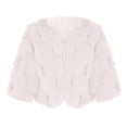 thumbnail image 1 of GiLiling Toddler Baby Boys Girls Winter Warm Fuzzy Coat, Long Sleeve Windproof Thick Outerwear Jacket for Cold Weather Wear (White, 2-3 Years), 1 of 9