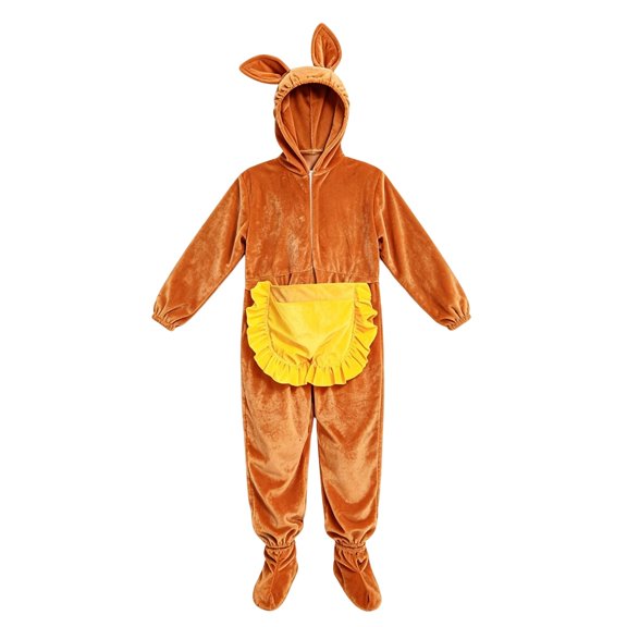 GiLiling Toddlers Animal Dress-Up Outfit Baby Girls and Boys Warm Halloween Outfits Kids Dress up Jumpsuits Rompers (Brown, 3-4 Years)