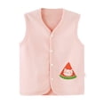 thumbnail image 1 of GiLiling Unisex Baby Sweater Vest Knitted Soft Uniform Cotton V-Neck Sleveeless Autumn and Winter Waistcoat (Pink, 18-24 Months), 1 of 4