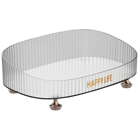 ​​GiLiling Vanity Tray Organizer - Makeup Perfume Jewelry Storage Bathroom Dresser Countertop Cosmetic Tray Decorative, Bathroom Vanity Tray, Makeup Trays for Dresser Top​​