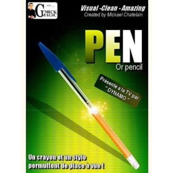 GiMick Magic Pen OR Pencil by Mickael Chatelain - Trick