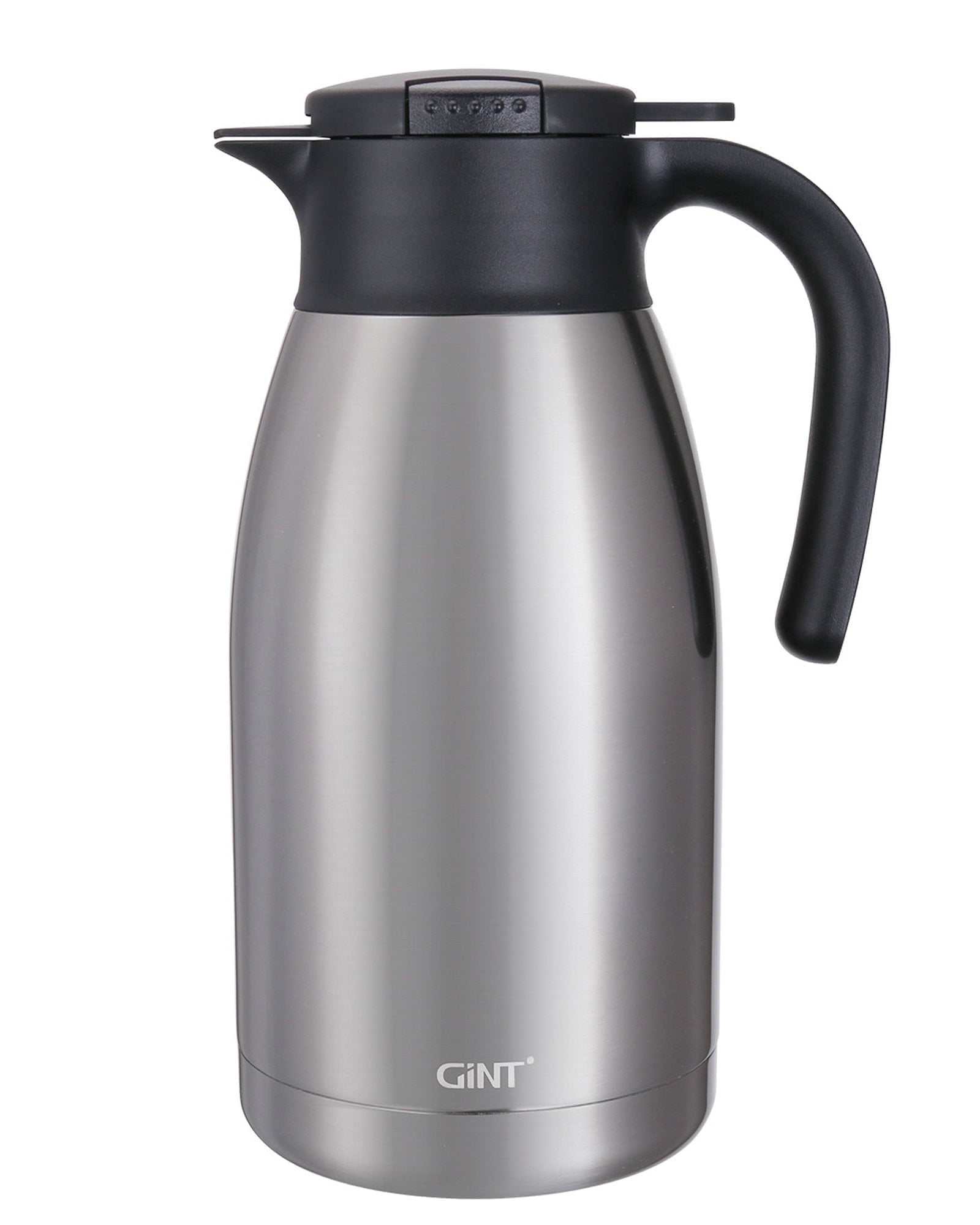 GINT 64Oz Stainless Steel Double-Walled Vacuum Coffee Carafe Leak-Proof ...