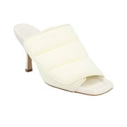 Gia Borghini Couture Leather Sandal, 36.5, White