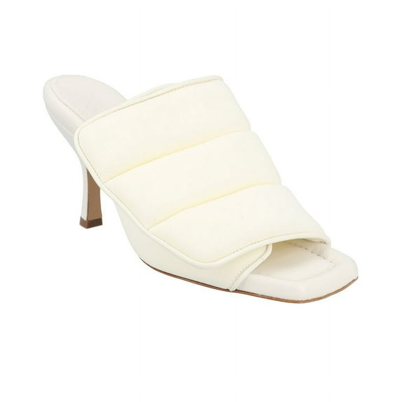Gia Borghini Couture Leather Sandal, 40, White