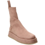Gia Borghini Rosie 22 Suede Platform Boot, 41, Brown