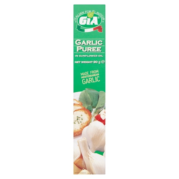Gia Garlic Puree 90G, Imported from Britain