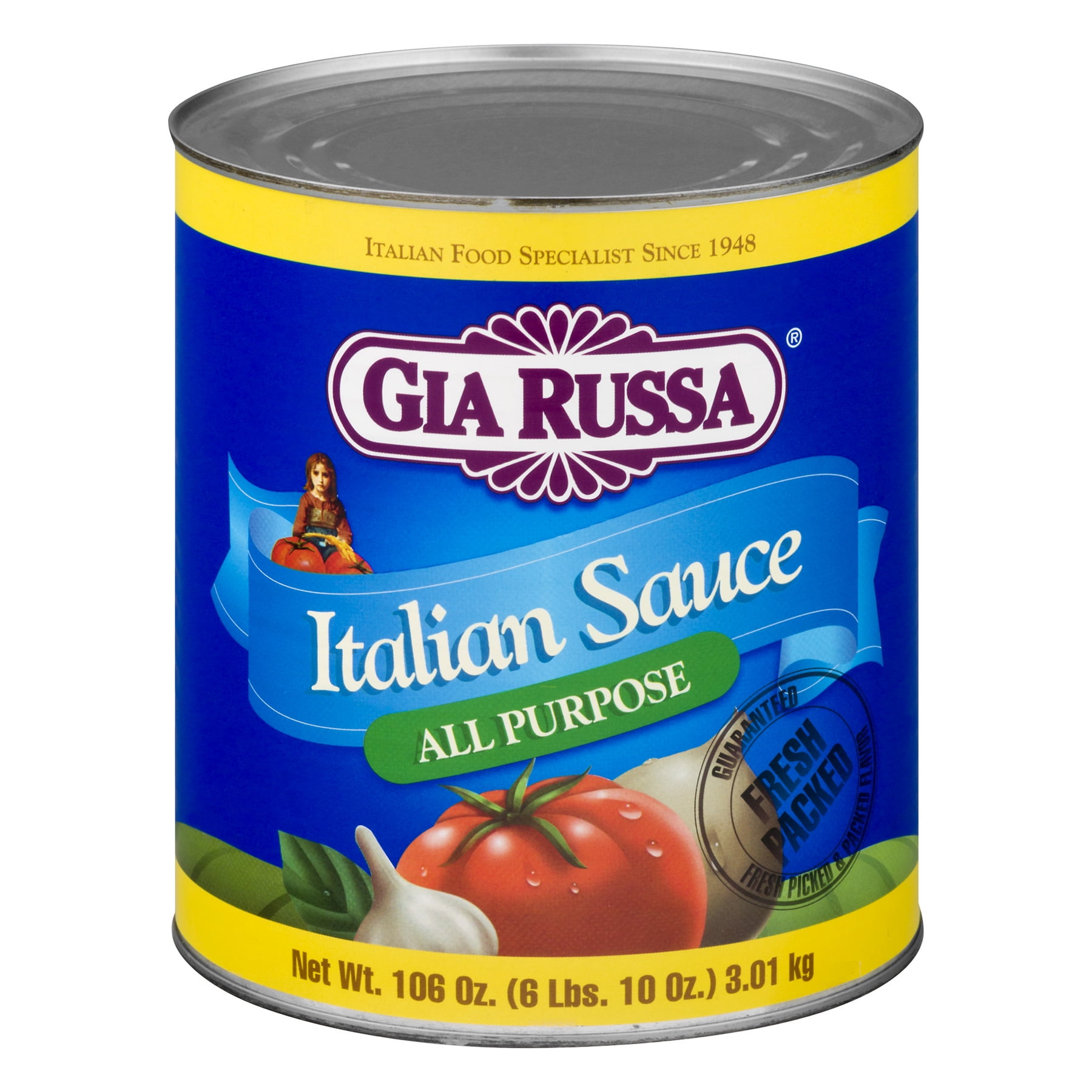 Gia Russa All Purpose Italian Sauce 106 oz Can