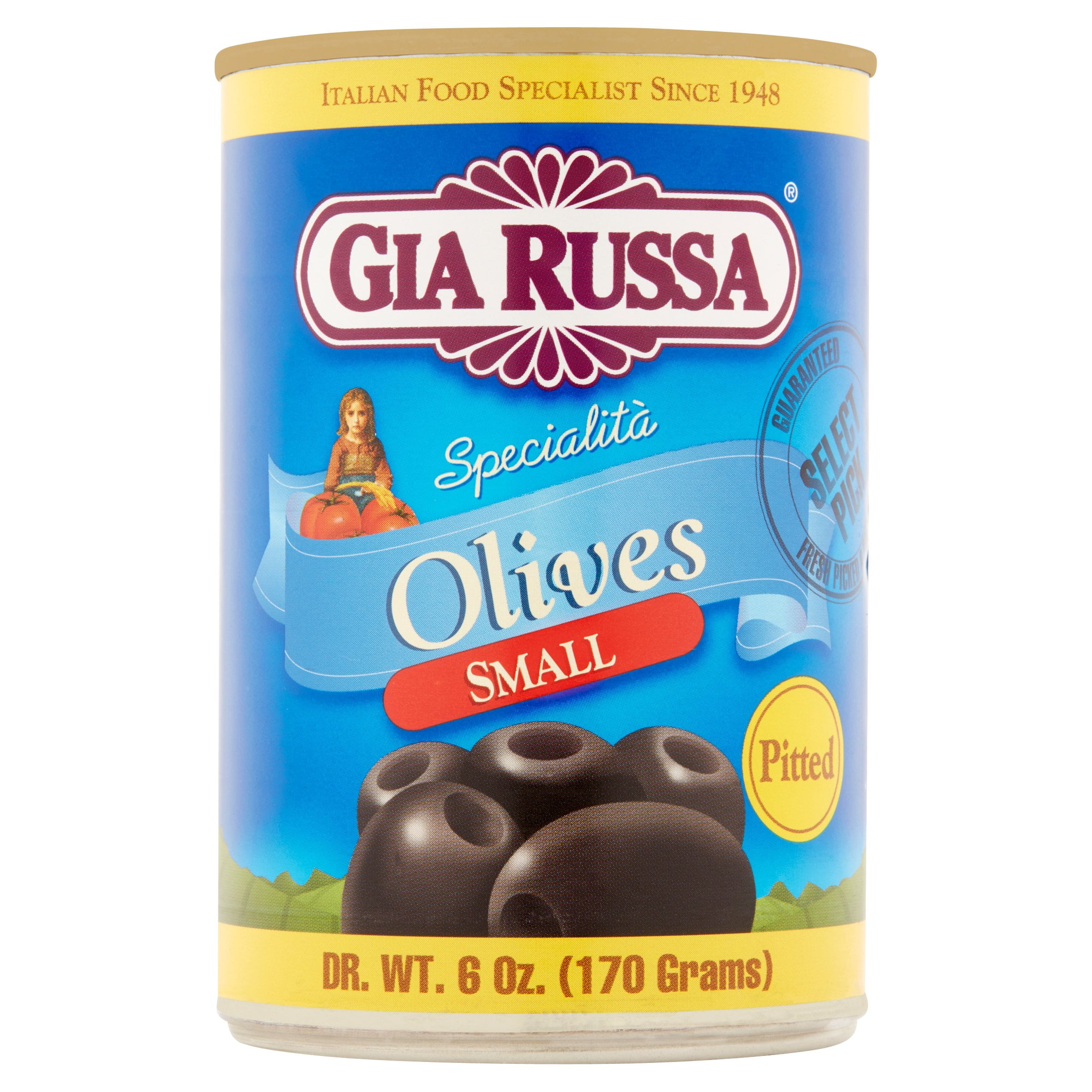 Gia Russa Small Pitted Olives, 6 oz - Walmart.com