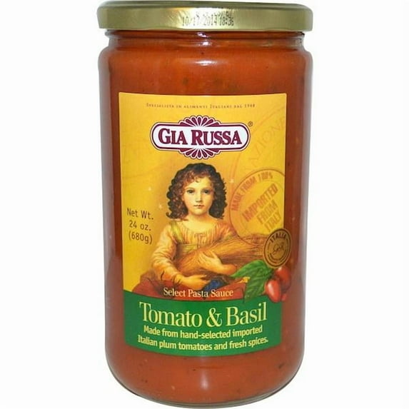 Gia Russa Tomato & Basil Pasta Sauce, 24 oz