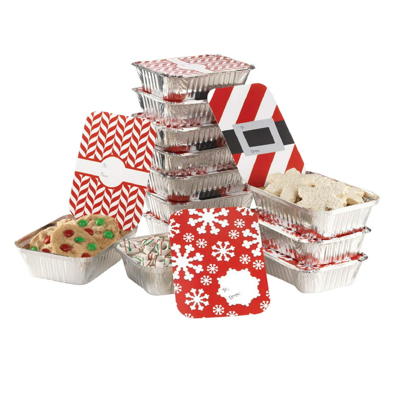 Holiday Leftover Goodie Food Container Set - 12-Pc. Christmas Set