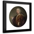 thumbnail image 1 of Giacomo Ceruti 12x14 Black Modern Framed Museum Art Print Titled - Portrait of a Gentleman, 1 of 5