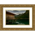 thumbnail image 1 of Gialopoulos, Anastasios 14x10 Gold Ornate Wood Framed with Double Matting Museum Art Print Titled - The First Snow...., 1 of 4