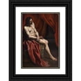 thumbnail image 1 of Gian Lorenzo Bernini 17x24 Black Ornate Framed Double Matted Museum Art Print Titled: Christ Mocked, 1 of 5