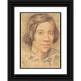 thumbnail image 1 of Gian Lorenzo Bernini 18x24 Black Ornate Framed Double Matted Museum Art Print Titled: Portrait of a Young Man (C. 1615), 1 of 5