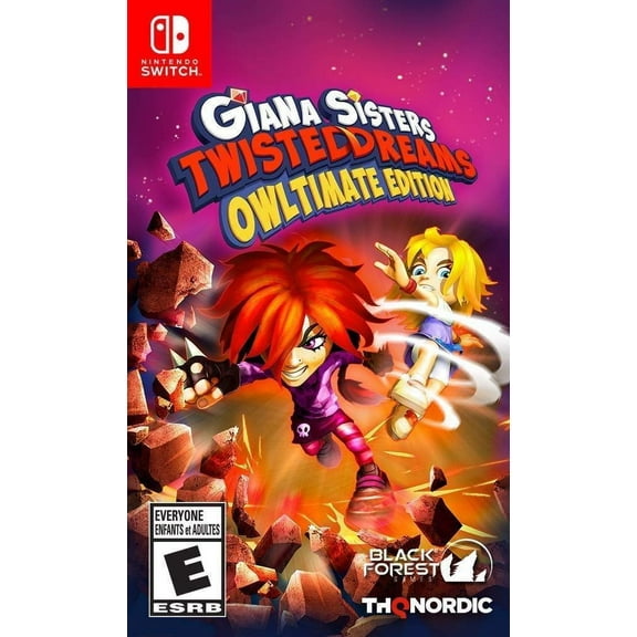 Giana Sisters: Twisted Dreams, Owltimate Edition, THQ-Nordic, Nintendo Switch, 811994021656