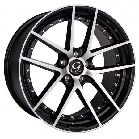 Gianelle Wheels Monaco - OB 20x8.5 Machined black 5x120 - 72.56mm Offset +35