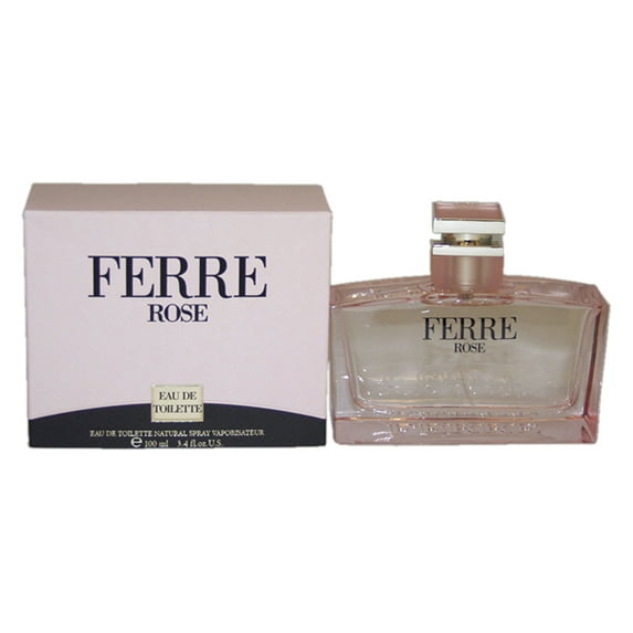 Gianfranco Ferre Ferre Rose Eau De Toilette Spray for Women 3.4 oz