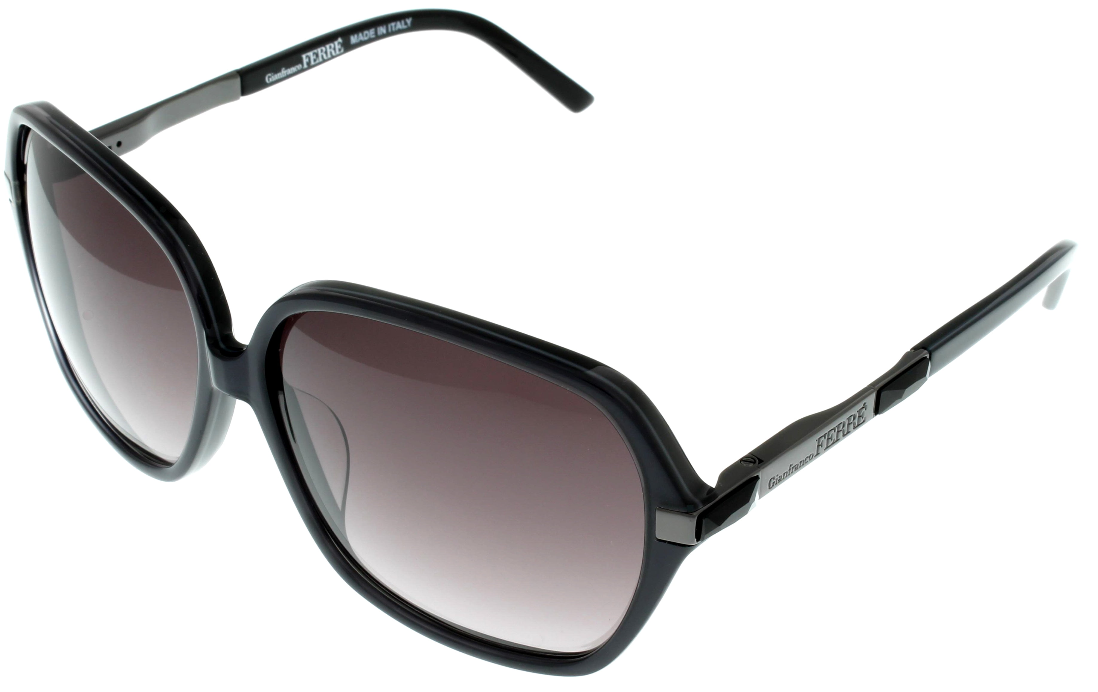 Gianfranco Ferre Sunglasses Women Violet Blue Swarovski 