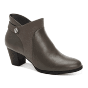 Giani Bernini Abalina Memory Foam Booties - Granite Brown Size 5.5 M