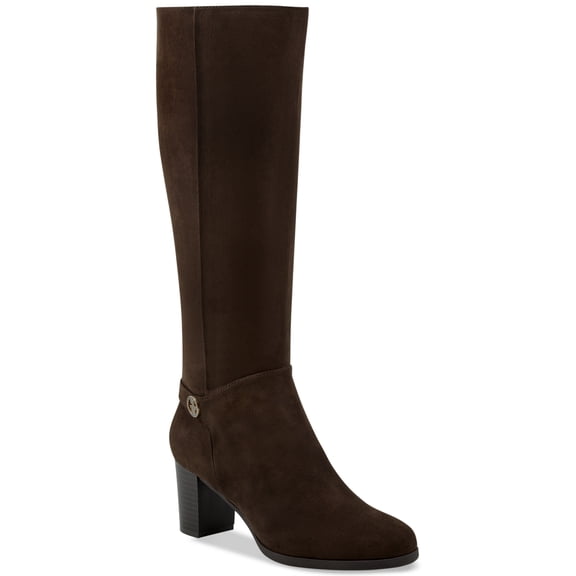 Giani Bernini Adonnys Memory Foam Dress Boot Chocolate Micro 7M