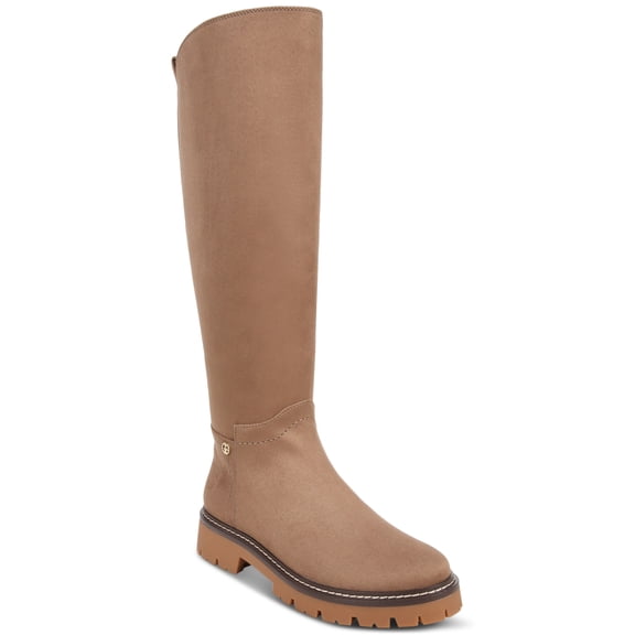 Giani Bernini Jordyy Lug Riding Boots Mushroom Micro 7M