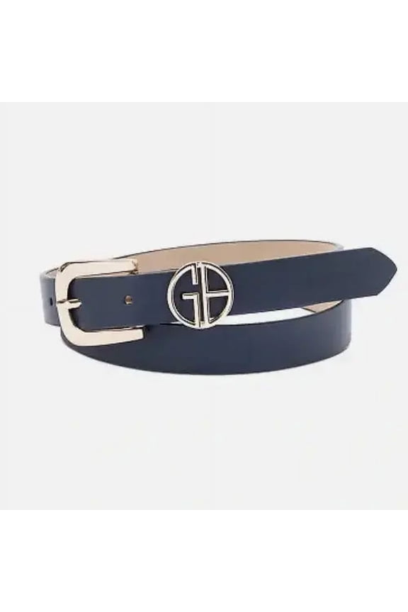 Logo Keeper Belt, Navy, Medium