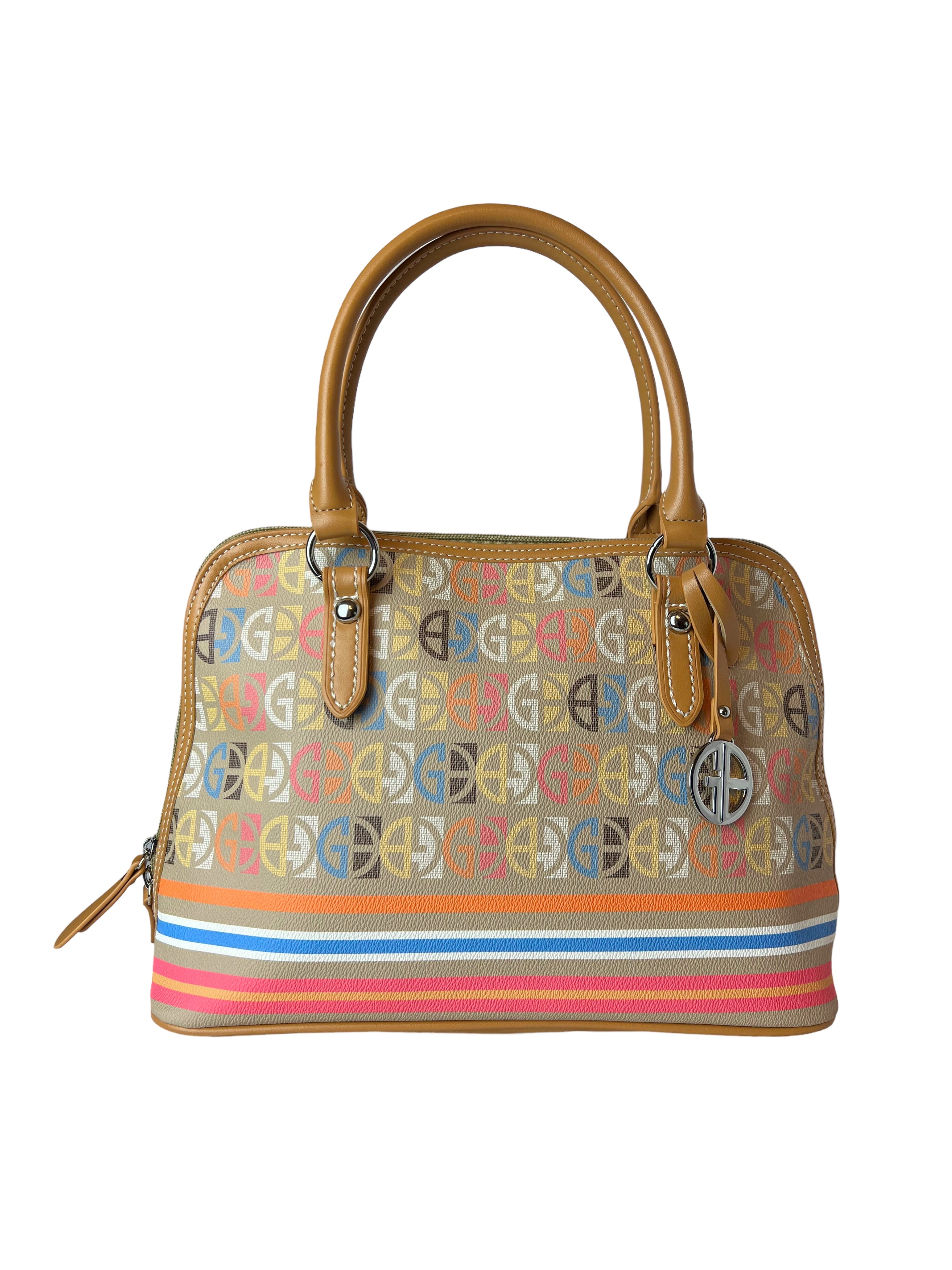 Giani Bernini レモン柄バッグ Giani Bernini Lemon Print Saffiano Tote, Created for Macy's