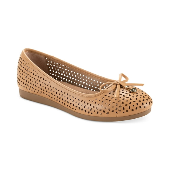 Giani Bernini Odeysa Ballet Flats Natural Smooth 8.5M
