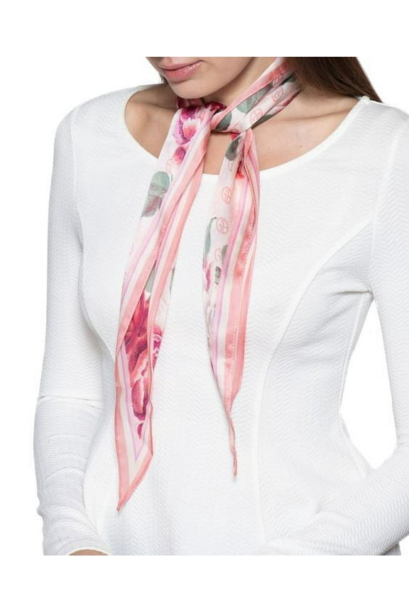 Peony Logo Kite Scarf & Key Chain Box Set, Multicolor