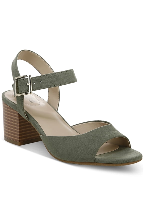 Townsonn Peep-Toe Pumps Sage 6M