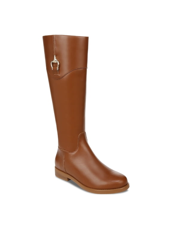 Women's Sandraa Memory Foam Knee-High Riding Boots Cinnamon, Size 5.5 M