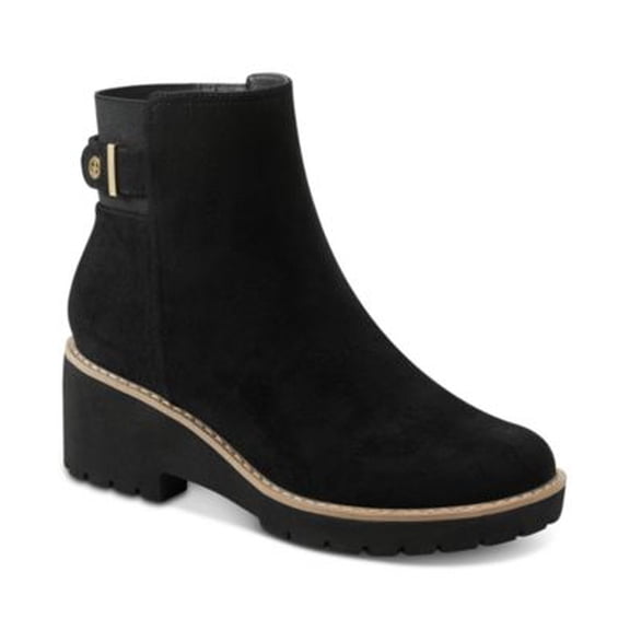Giani Bernini Women's Vedaa Zip Wedge Booties 7 New in Box