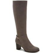 Giani Bernini Womens Adonnys Leather Wide Calf Knee-High Boots