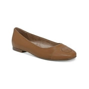 Giani Bernini Womens Aerinn Leather Padded Insole Ballet Flats