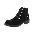 thumbnail image 1 of Giani Bernini Womens Bertey Suede Lace-Up Booties, 1 of 3