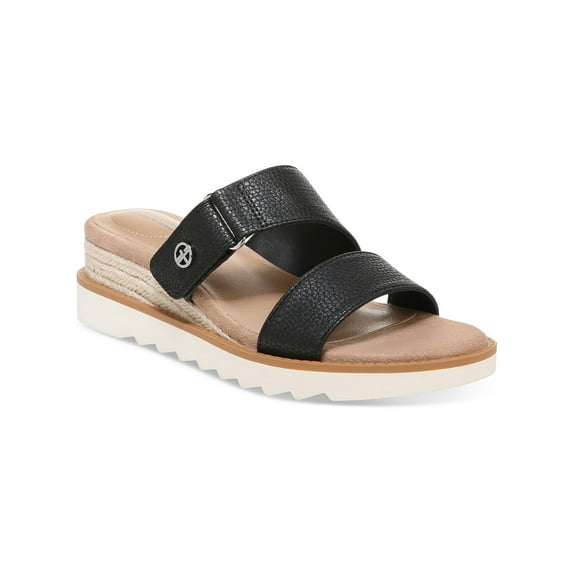 Giani Bernini Womens Bryerr Faux Leather Adjustable Espadrilles