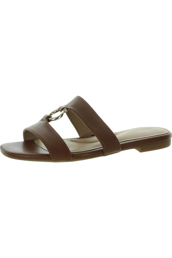 Womens Caitlynn Embellished Slide Sandals
