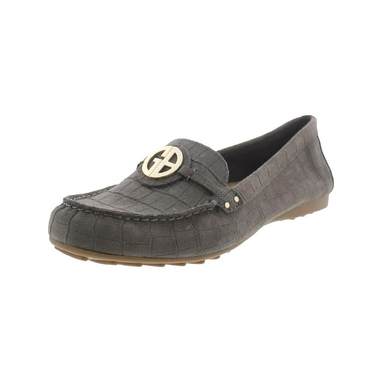 Giani Bernini Womens Dailyn Leather Slip On Loafers