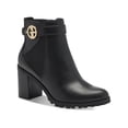 thumbnail image 1 of Giani Bernini Womens Halllee  Faux Leather Lug Sole Ankle Boots, 1 of 3