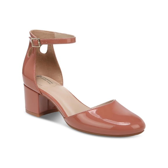 Giani Bernini Womens Izzee Suede Ankle Strap D'Orsay Heels