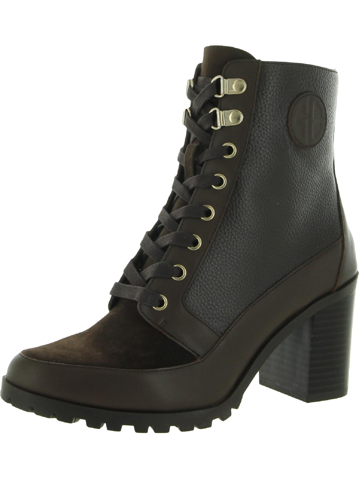 Karl Lagerfeld Paris Womens Pippa Lugged Sole Zipper Ankle Boots Walmart