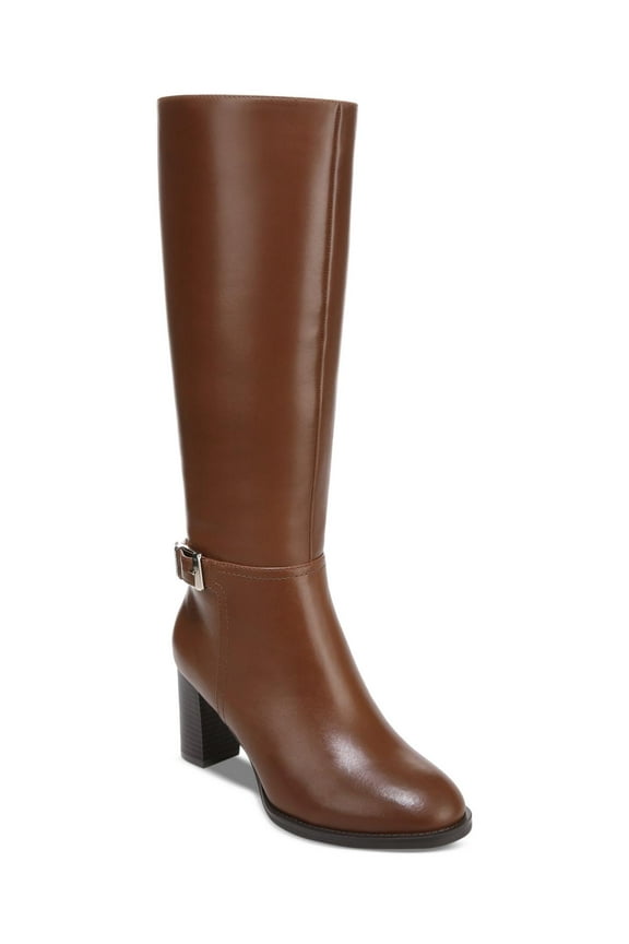 Womens Lennoxx Leather Tall Knee-High Boots