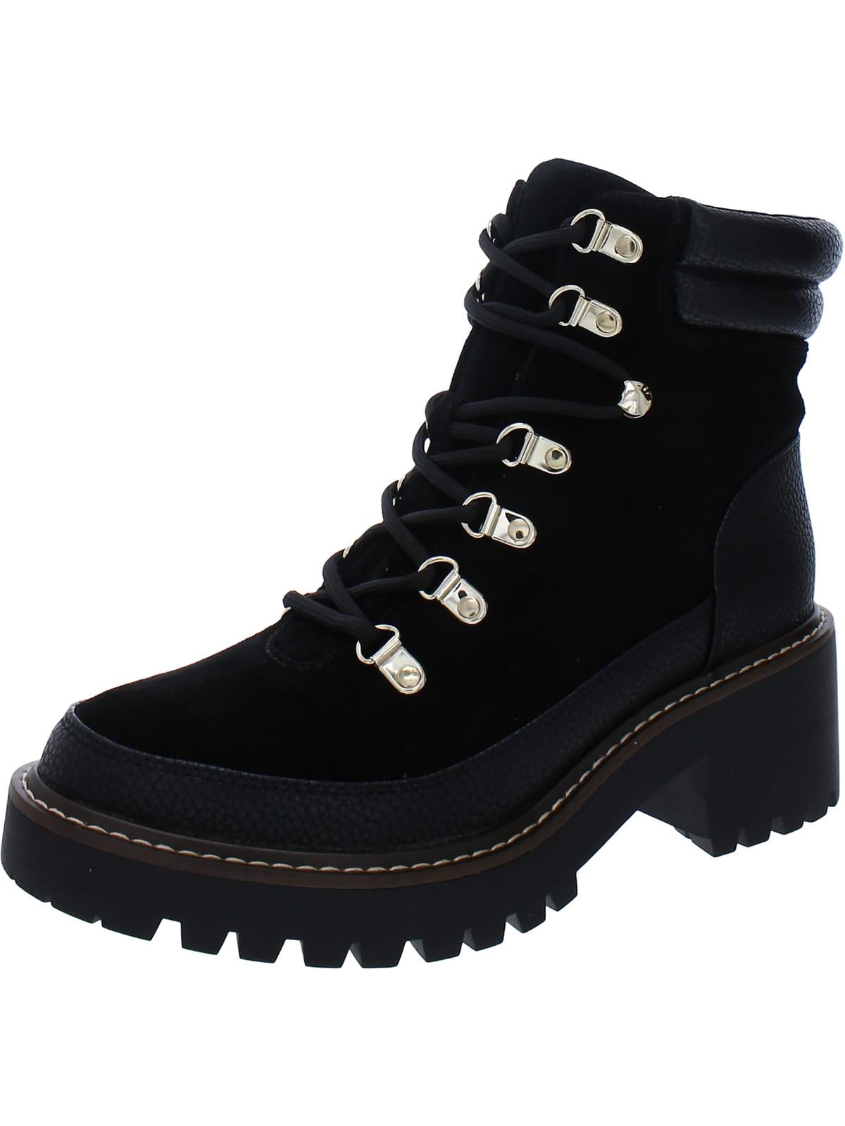 Giani Bernini Womens Maddyson Lug Sole Leather Booties