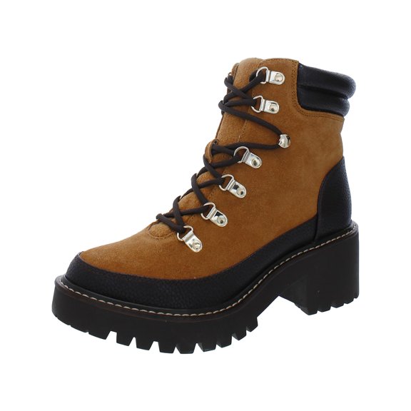 Giani Bernini Womens Maddyson  Suede Lug Sole Booties