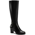 thumbnail image 1 of Giani Bernini Womens Mia Leather Tall Mid-Calf Boots, 1 of 3