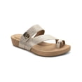 thumbnail image 1 of Giani Bernini Womens Rilleyy Memory Foam Faux Leather Slide Sandals, 1 of 3