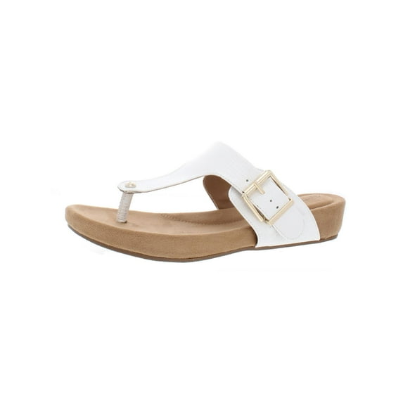 Giani Bernini Womens Rivver Sandals Buckle Thong Sandals